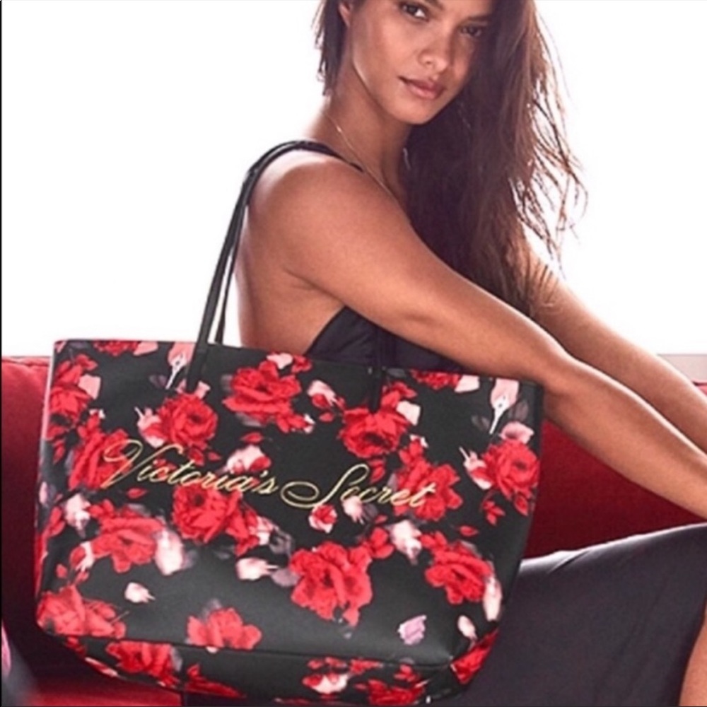 Victoria’s Secret Floral Tote Bag